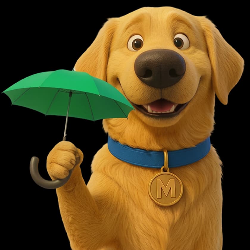 Max With Ambrella