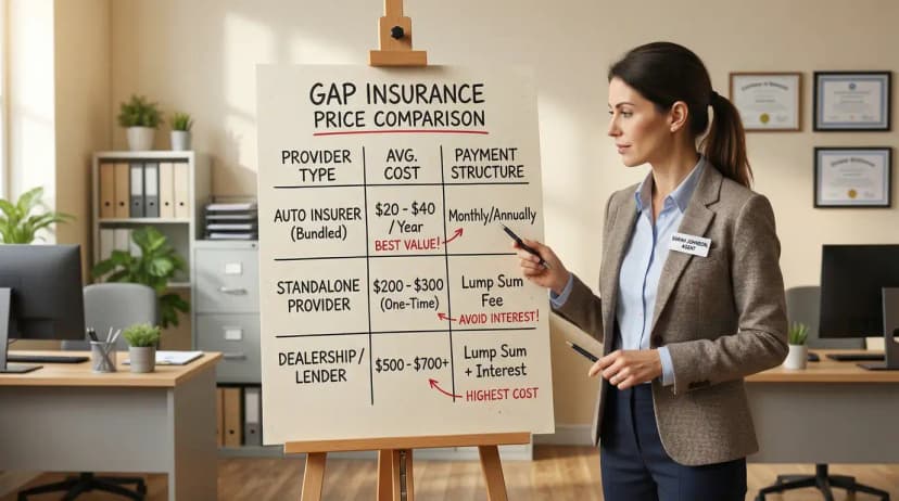 How Much Does Gap Insurance Cost? A Complete Pricing Guide