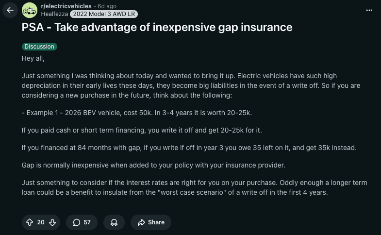 PSA - Take advantage of inexpensive gap insurance.png