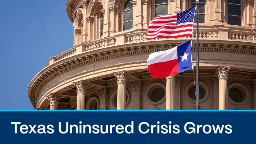 Texas Raises Auto Insurance Rates Over 50 Percent, Leaving 12 Percent Uninsured as Legislature Seeks Reforms