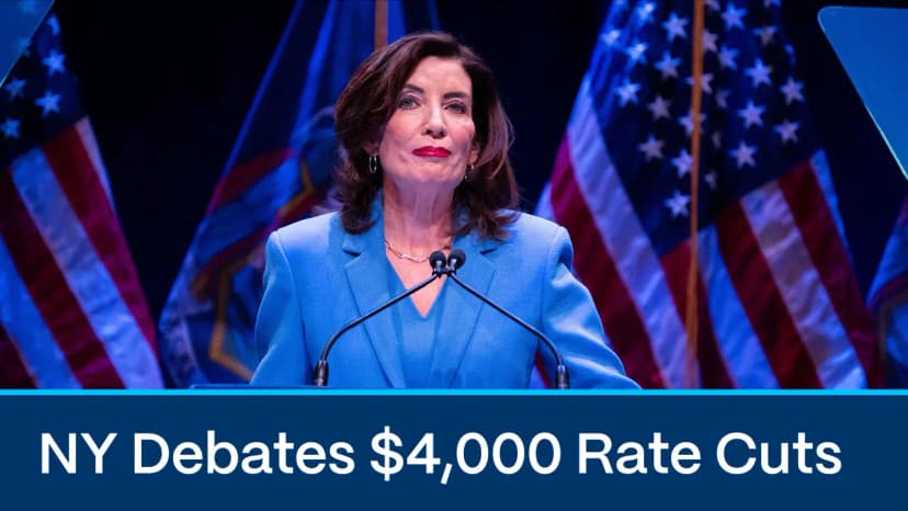 New York Debates Hochul’s Auto Insurance Reforms to Cut $4,000 Average Premiums