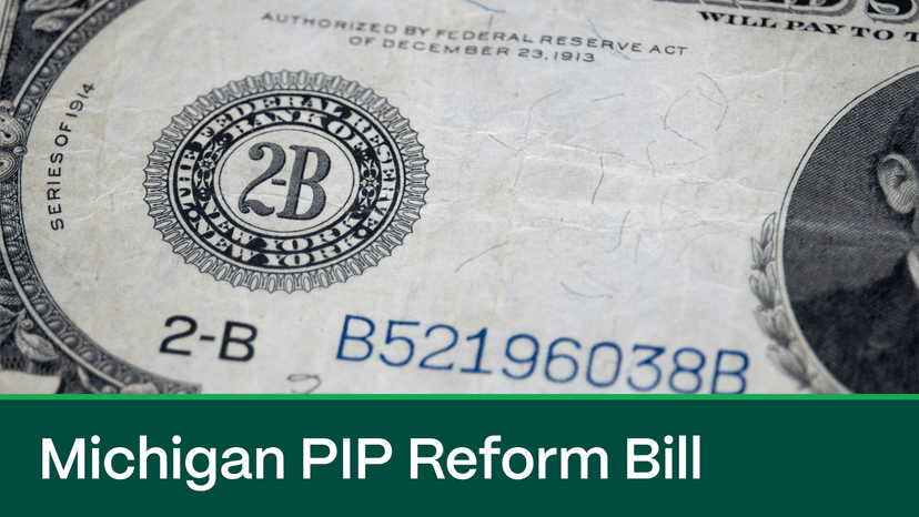 Michigan Bill Would Replace 2019 Charge Lock with PIP Care Tiers