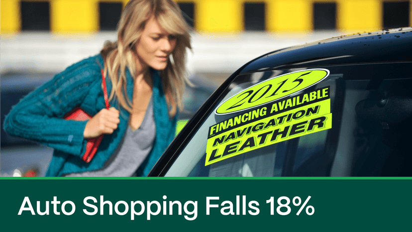 US Auto Insurance Shopping Falls 18% as Rate Inflation Cools to 2.1%