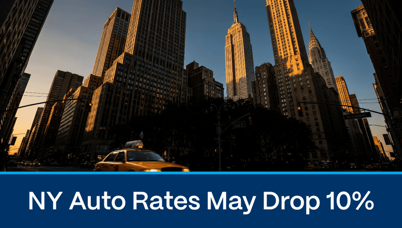 New York Auto Insurance Rates Are Finally Headed Down, Here's What Changed