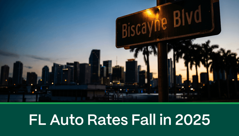 Florida Auto Insurance Rates Drop After 2023 Reforms Take Hold
