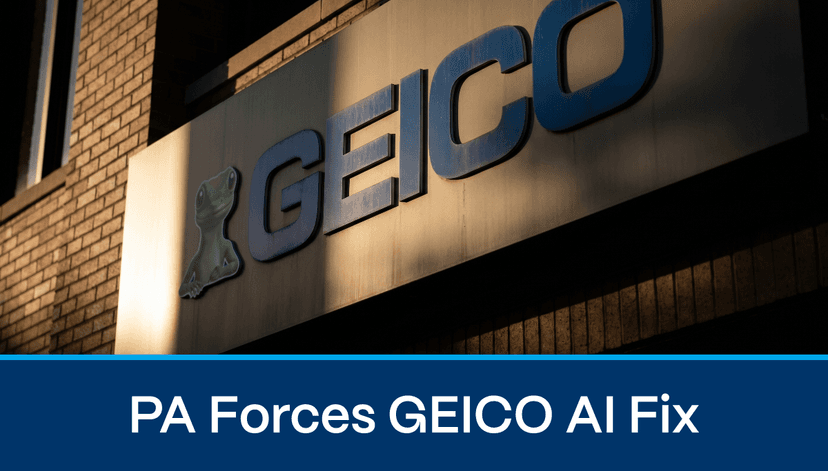 Pennsylvania Forces GEICO to Overhaul AI Underwriting After Covert Policy Cancellation