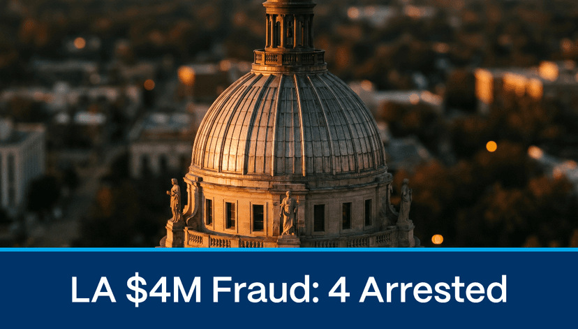 4 Arrested in Louisiana's $4 Million Automobile Insurance Fraud Case