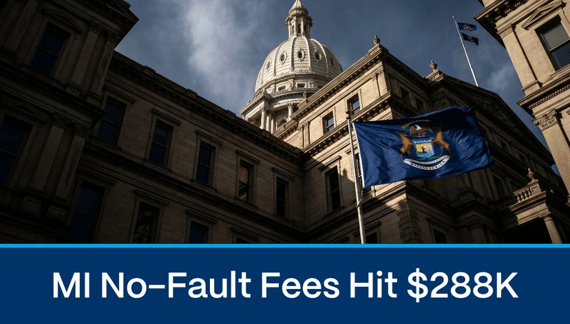 Michigan No-Fault Attorney Fees Ballooned to $288,090 Over One Neck Surgery Bill