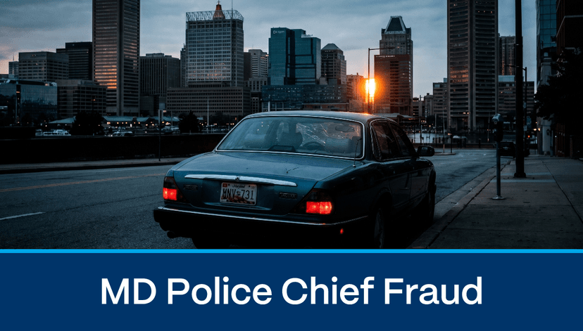 Former Maryland Police Chief Convicted in Auto Insurance Fraud Scheme Costing Liberty Mutual $17,585
