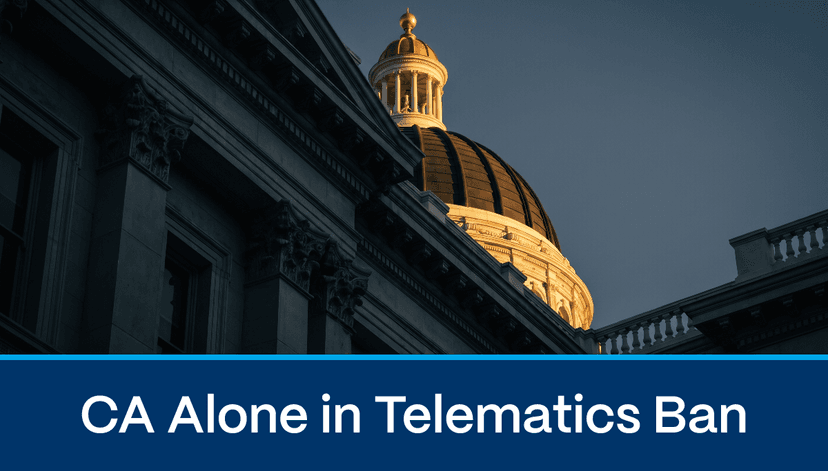 California Is the Only State That Bans Telematics — AB 311 Wants to End That