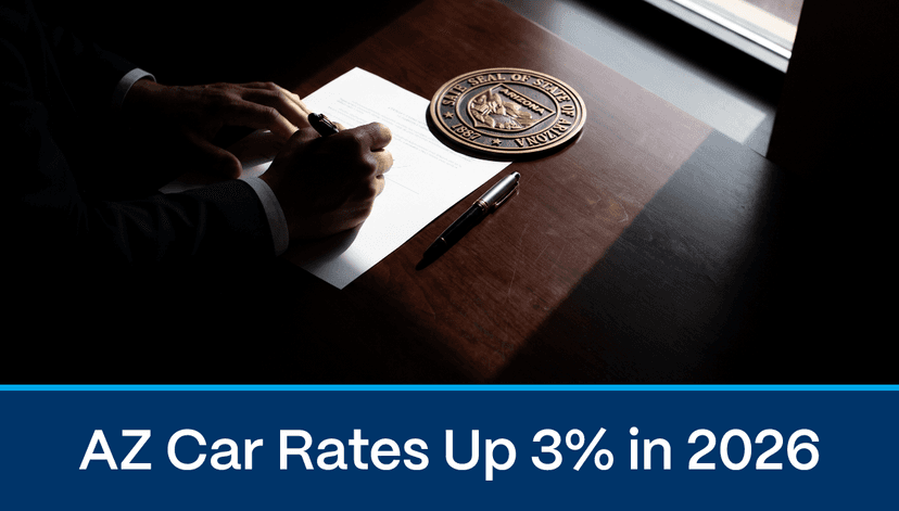 Arizona Car Insurance Rates Rose 3% in the First Half of 2026