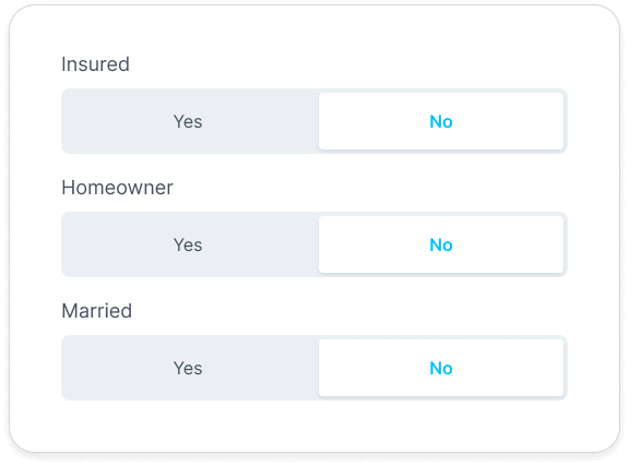 Customer Questions Card